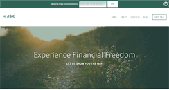 Desktop Screenshot of jskfinancial.com